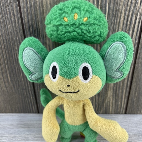 Pokemon Pansage Stuffed Plush Green Grass Type Nintendo Jakks Pacific 2011 - Picture 4 of 16